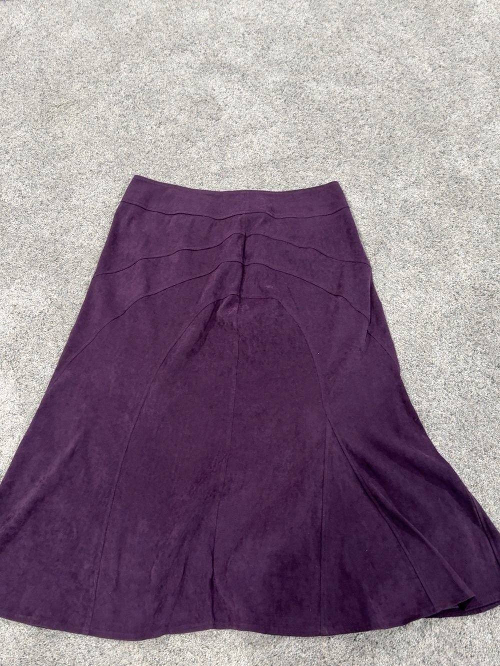 Cato Deep Purple A-Line Skirt